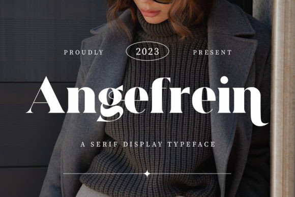 Angefrein Serif Font for Elegant Branding
