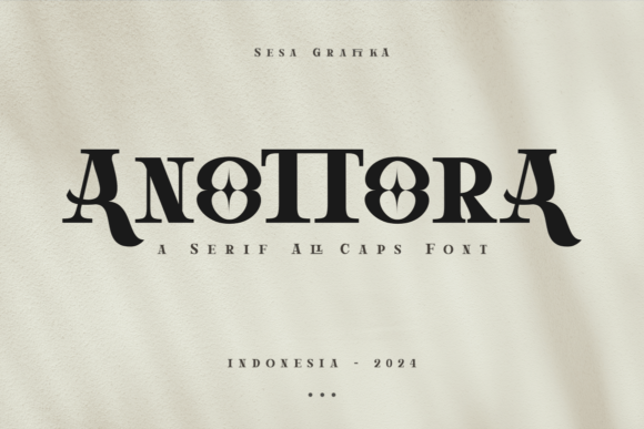 Anottora: A Modern Serif Font for Digital Branding