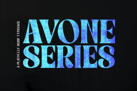 Avone Series Font for Business Branding