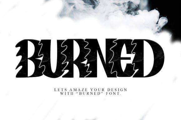 Burned Font: Metallic Blackletter for High-Impact Campaigns