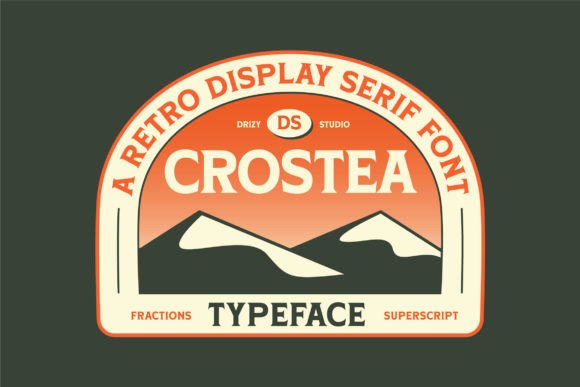 Crostea: A Vintage Font for Bold Campaigns
