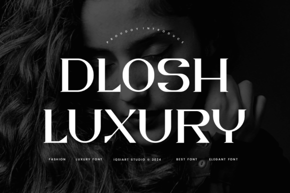 Dlosh Luxury Font for Elegant Branding
