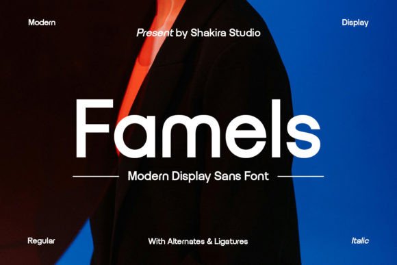 Famels: A Modern Sans Serif Font
