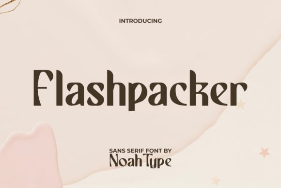 Flashpacker: A Fancy Sans Serif Font for Standout Branding