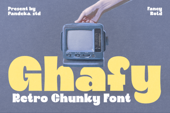 Ghafy Font: Retro Vibes for Web Design