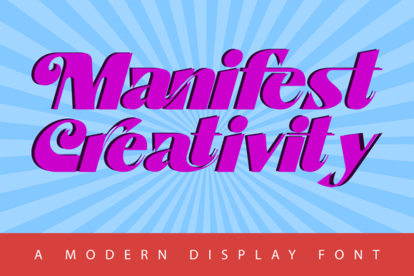 Manifest Creativity Font for Bold, Memorable Branding