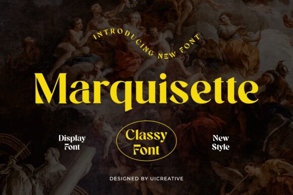 Marquisette Serif Font for Elegant Craft Projects