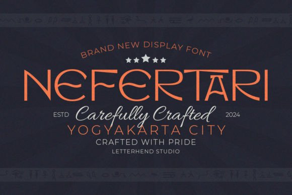 Nefertari: A Premium Display Font