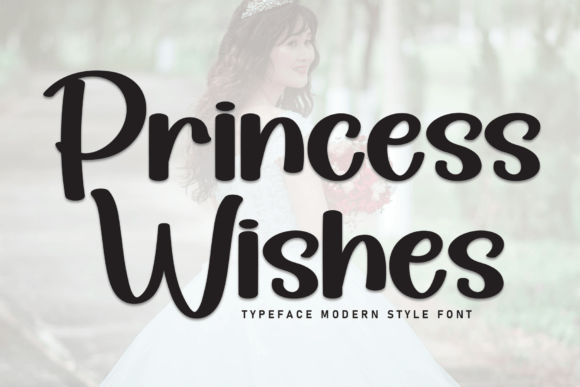 Princess Wishes Font for Web Design