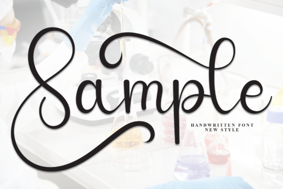 Sample: A Charming Handwritten Display Font