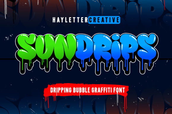 Sundrips Font: Street-Styled Display Fonts for Bold Brand Identity