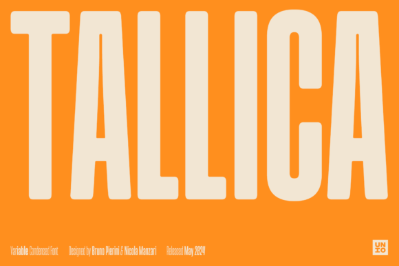 Tallica: Ultra-Condensed Sans Serif Font for Impactful Headlines