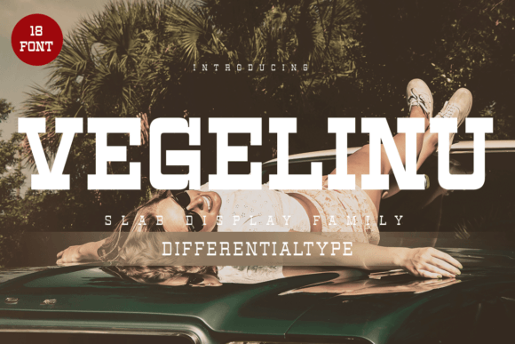 Vegelinu Serif Font for Vintage-Inspired Branding