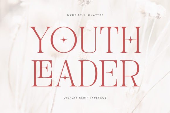 Youth Leader Serif Font for Bold Editorial Design